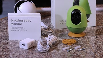 New Tech Unboxing 2025 - Growing MONAI Smart Baby Monitor, Ai Tracking, Sleep Detection Technology