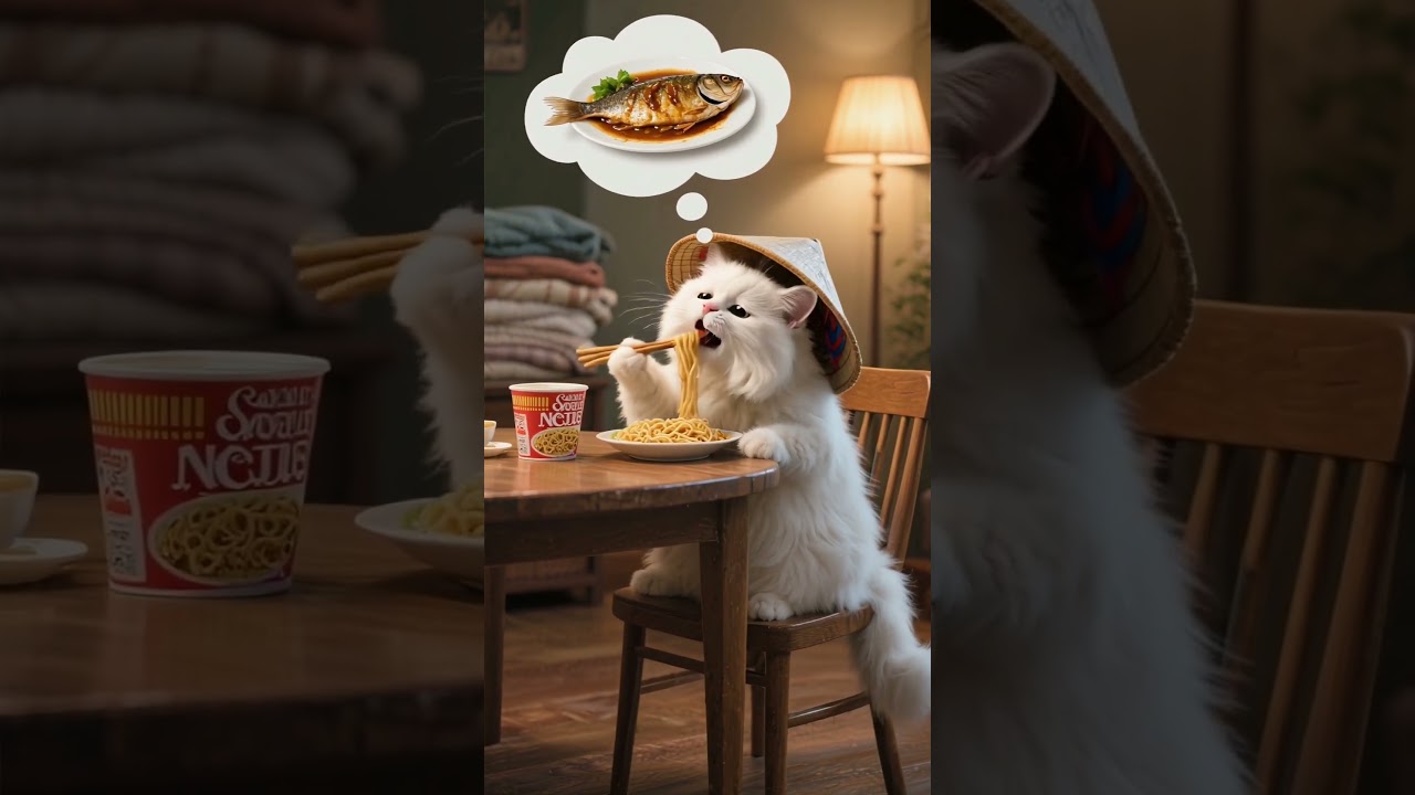 Cat change his lifestyle 👌