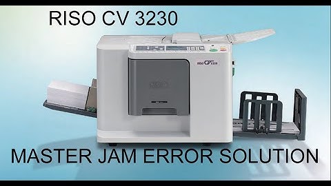 riso cv 3230 master jam error solution@Rathoroffset