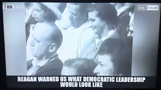 RONALD REAGAN WARNED US ALL ABOUT THE “DEMOCRATIC DIRECTION” 