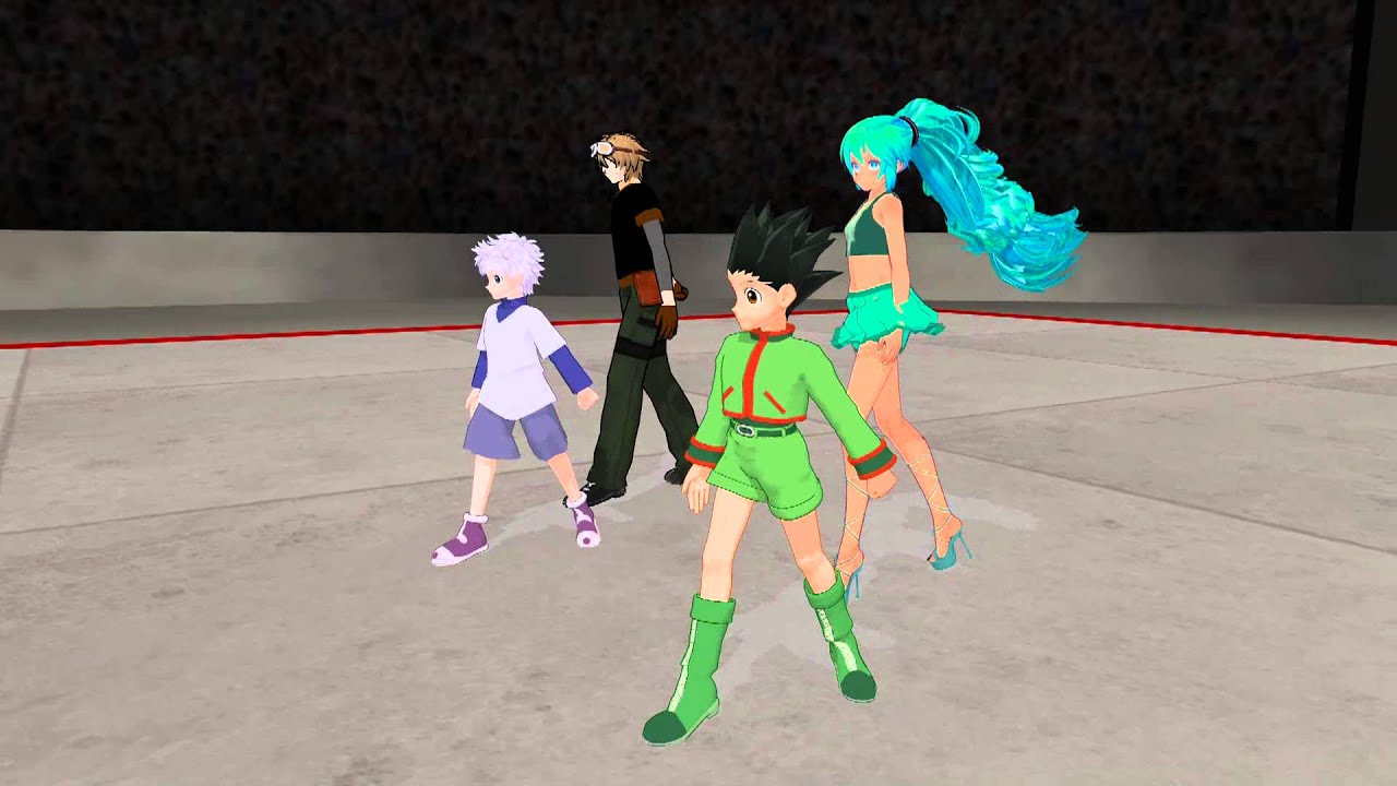 (MMD) Angel Rythm {HxH} - YouTube
