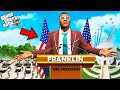Shinchan and Franklin Become President of Los Santos in GTA 5