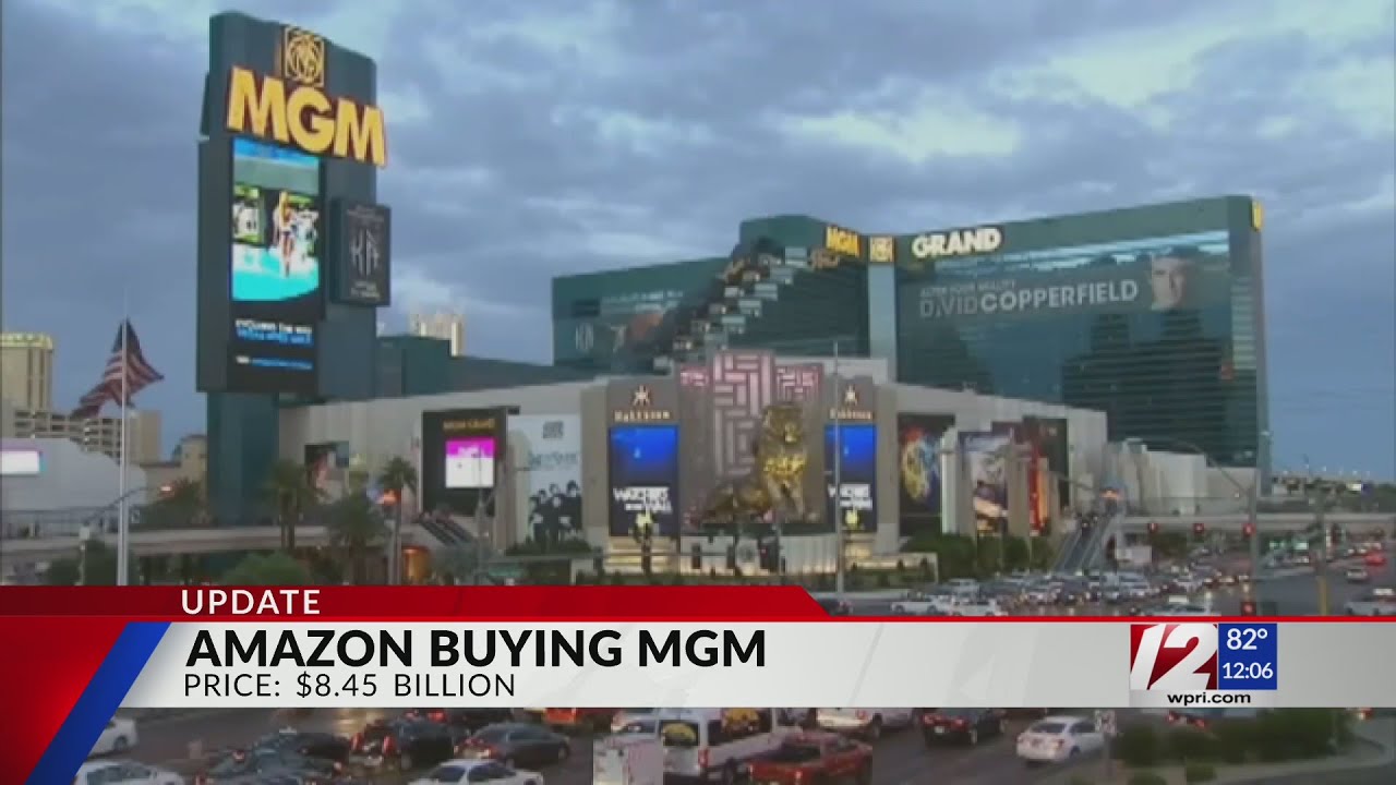 Amazon to buy MGM, Studio Behind James Bond and 'Shark Tank'