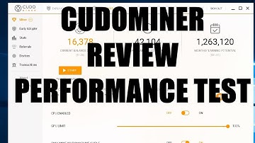 Cudo Miner Review and Performance Test, HoneyMiner, Nicehash Alternative?
