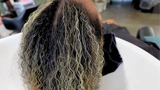 How To: Highlight Natural Curls - 3B/3C Textured Hair Bleaching Guide for Hairstylists