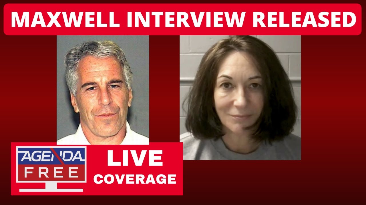 Ghislaine Maxwell Interview Released - LIVE Breaking News Coverage (Jeffrey Epstein Associate)