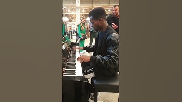 Thumbnail of Boogie Woogie Piano Gets Lady In Green To Dance!