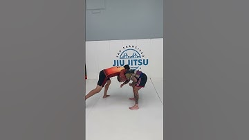 #Wrestling for #JiuJitsu collar tie to snap down to front head lock to block block go behind #bjj