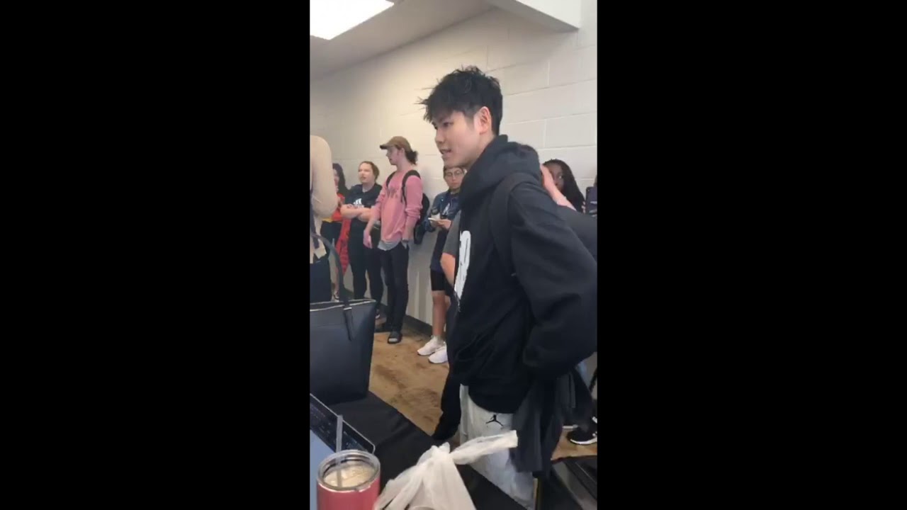 Sean Lew arrives at San Antonio Hiphop Fest Class