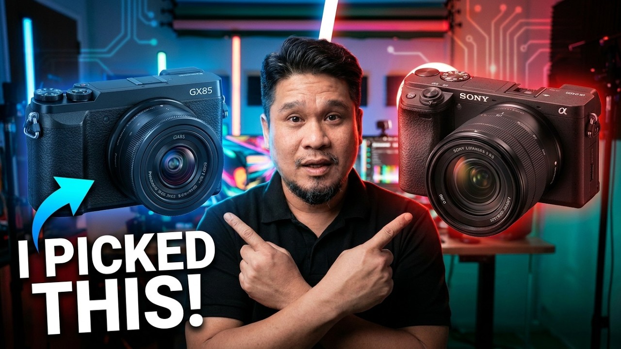 Panasonic はなこ Panasonic GX85 vs Sony 6400 — Why I Picked the GX85! - YouTube