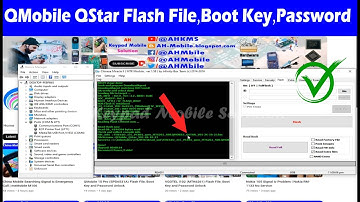 QMobile QStar (MTK6261) Flash File, Boot Key and Password Unlock