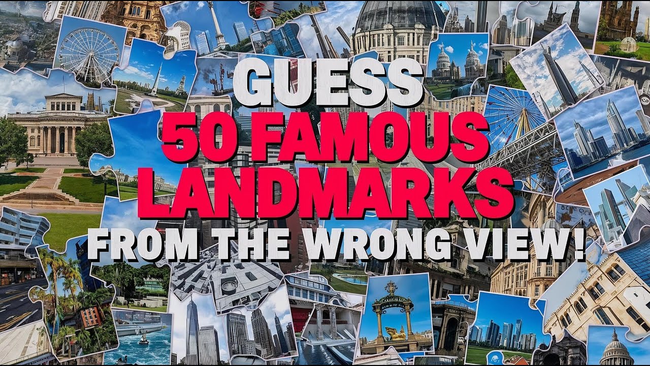 Epic Landmark Challenge: Guess the Wrong View | Can You Pass the IMPOSSIBLE Geo-Guesser Quiz?