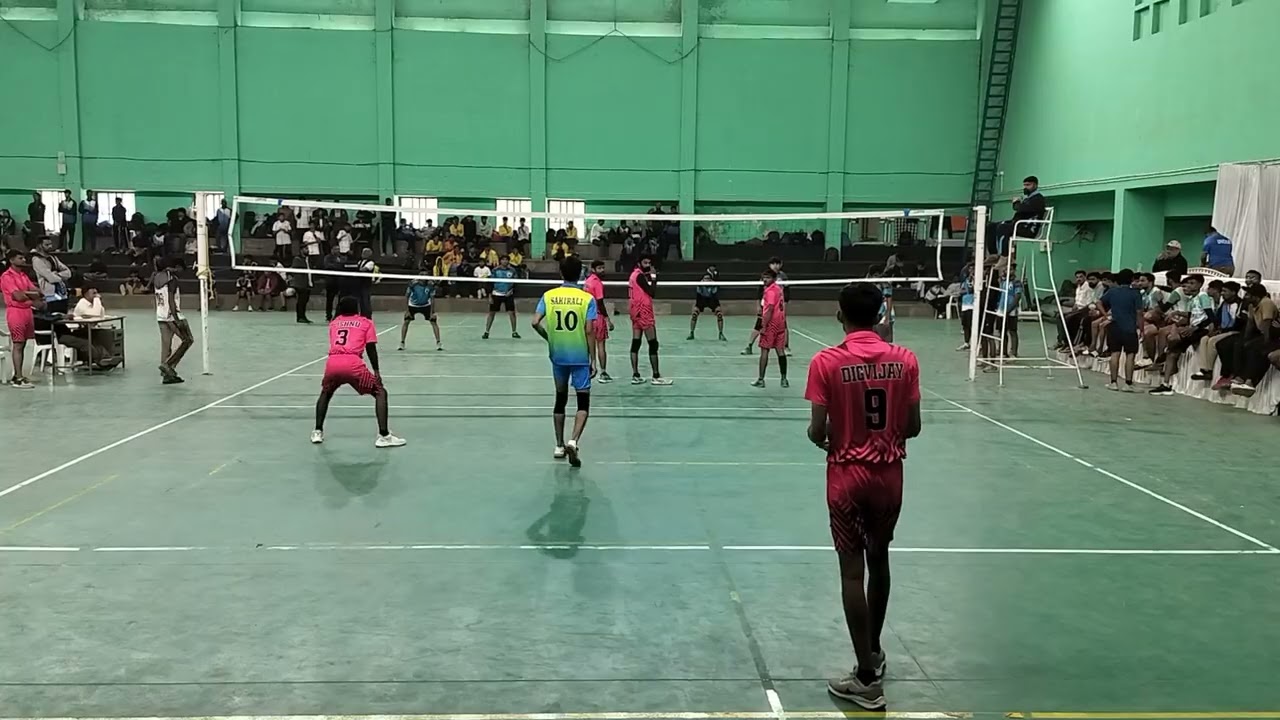 All Gujarat Sports Council Of The Deaf 2026  Men's Volleyball Final Gandhinagar Vs Aravali 🏆🏐 Part-1