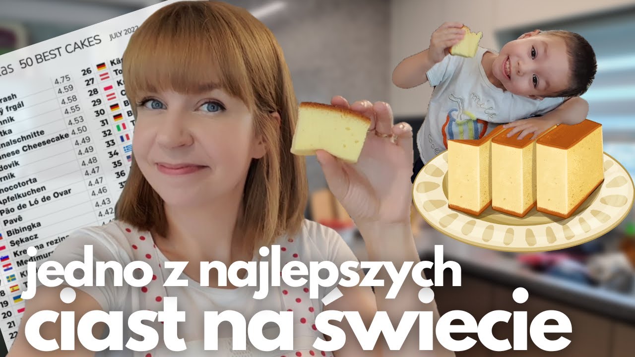Lekkie jak chmurka ciasto, które zachwyca wszystkich - Castella, Kasutera - japońskie biszkoptowe