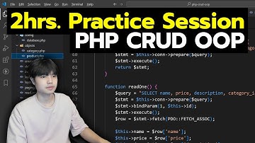 2 Hours Practice Session | PHP CRUD OOP | ( No Talking )
