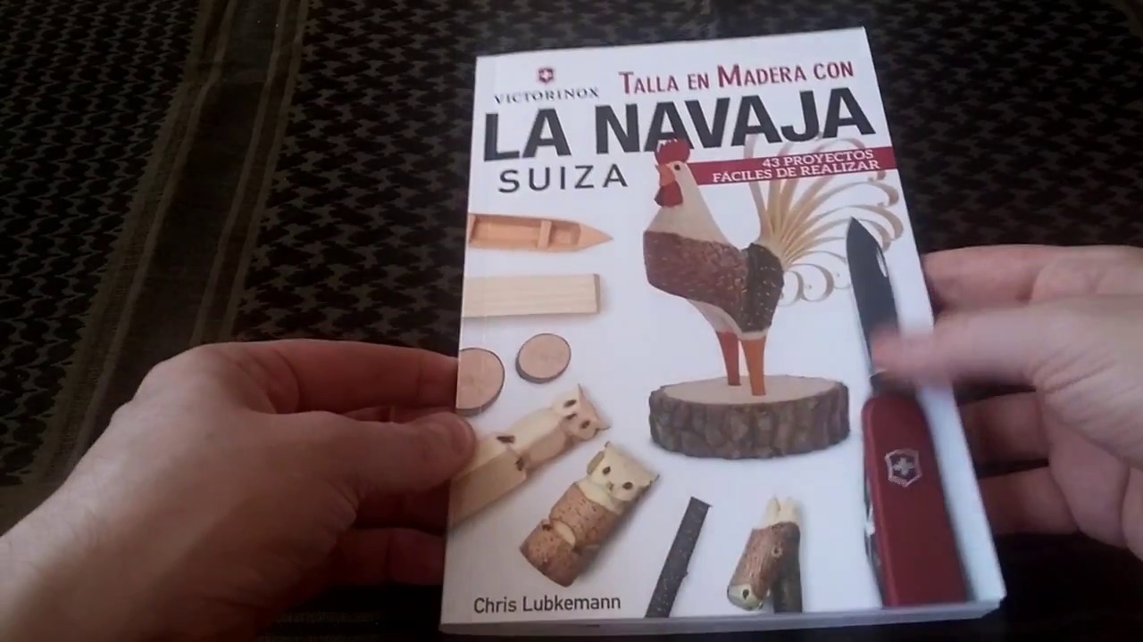 Talla en madera con la navaja Suiza- Mis inicios en la talla - YouTube
