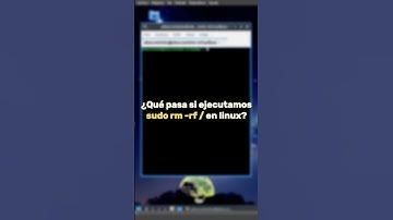 Ejecuto sudo rm -rf / (el comando más peligroso)