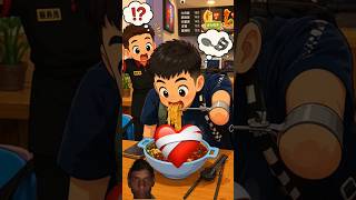Man Has Unique Eating Skills