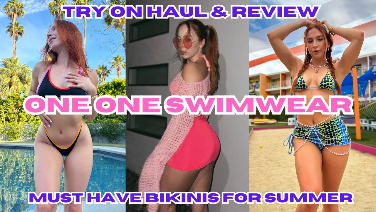 BIKINI TRY ON HAUL  OneOne Swimwear 