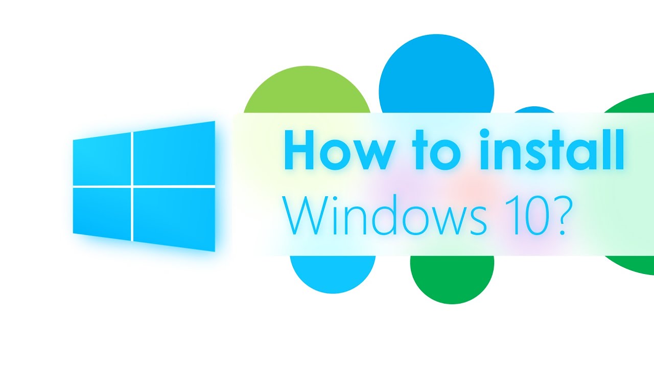 How to install Windows 10 from USB Flash Drive or Pen drive? - YouTube