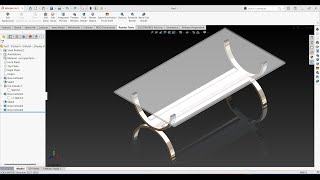Table design in #solidworks | Solidworks Tutorial |  Engineers Hub