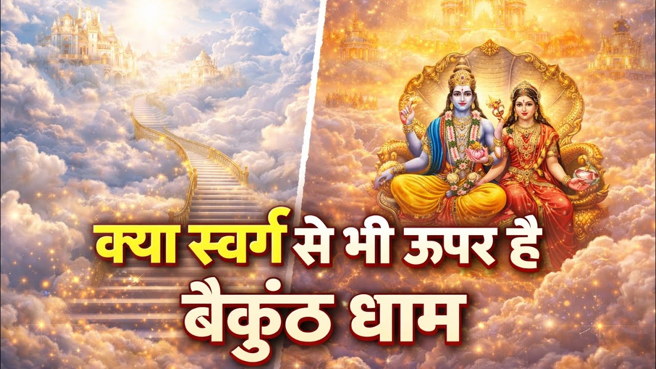 क्या स्वर्ग से भी ऊपर है बैकुंठ धाम? चौंकाने वाला रहस्य ll मृत्यु के बाद आत्मा कहाँ जाती है? 