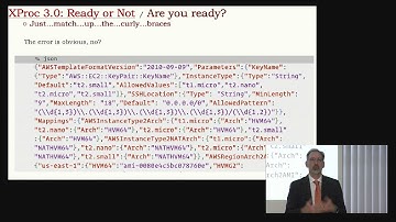 20. Norman Tovey Walsh MarkLogic Corporation: XProc 3.0: Ready or Not