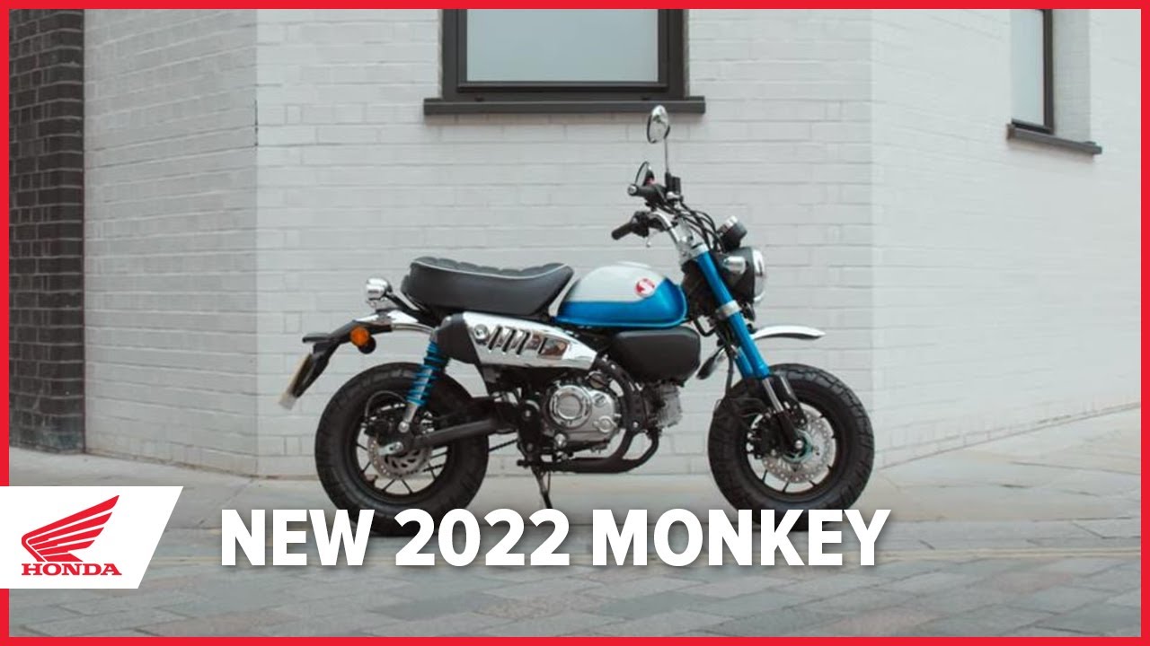 New 22 Honda Monkey Youtube