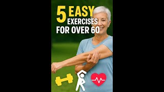 "5 Safe & Easy Exercises for Seniors Over 60 | Stay Active at Home