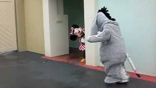 20110530 ミニーちゃん＆イーヨーお見送り.AVI