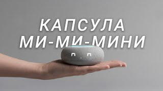 Капсула Мини - маленькая, но МОЩНАЯ колонка с Марусей