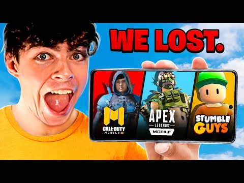 We Attempted a Triple Threat Challenge... (CODM, Stumble Guys, APEXM)