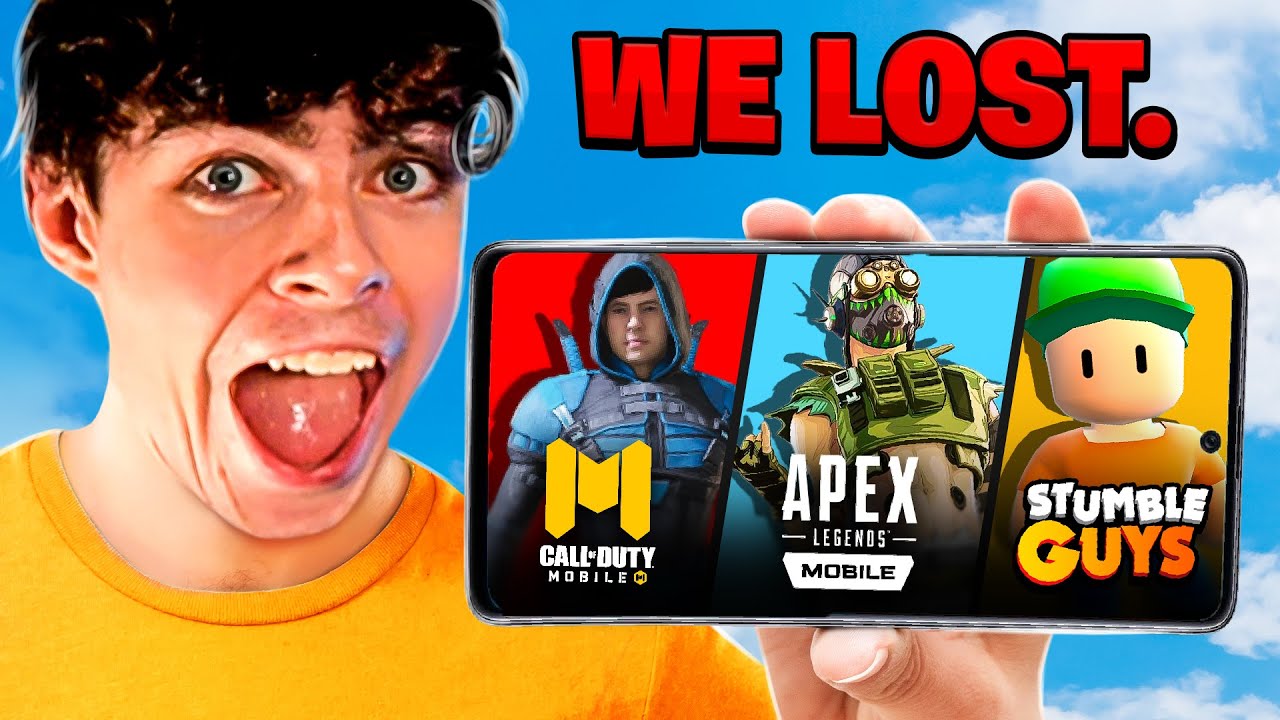 Мы попытались бросить вызов тройной угрозе... (CODM, Stumble Guys, APEXM)