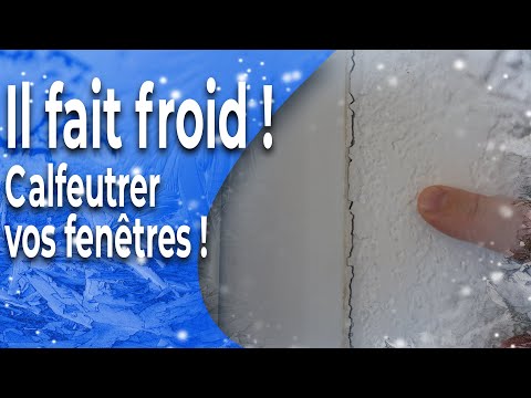 Vidéo: Faut-il peindre le calfeutrage ?