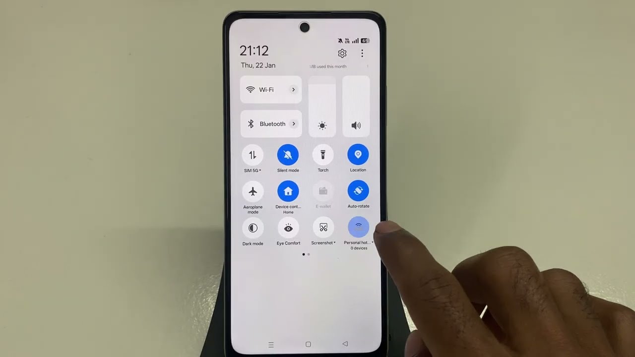 How to Enable Hotspot in Realme P4x | Realme P4x Hotspot Settings Explained