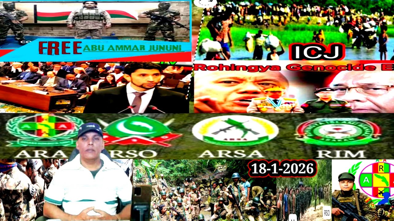 18 January 2026 Rohingya Breaking News Update in Arkan Situation From 