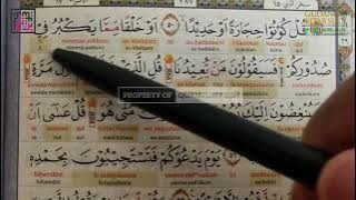 #reviewquran Al-Qosbah Mushaf Al-Madrasah Duo Latin Sambung Tajwid Warna Jeda-Terus 15 Baris Trjmh