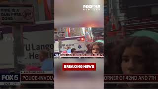 Police-involved shooting, investigation ongoing in Times Square, NYPD says