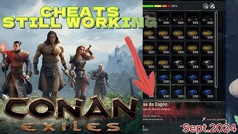 Conan exiles online cheats official server still working 2024