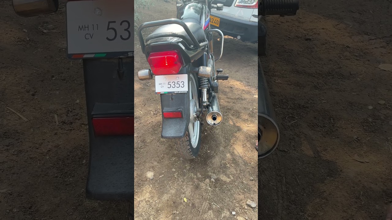 Splendor old gcl silencer…. Oil set