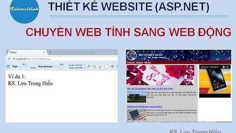 Chuyen Web Tinh Sang Web Dong