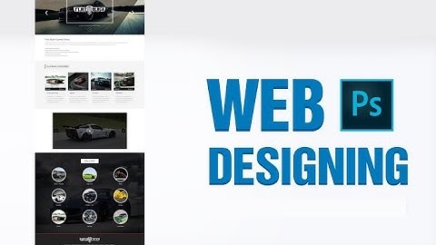 Web Designing with Adobe Photoshop part 1 in Urdu/Hindi