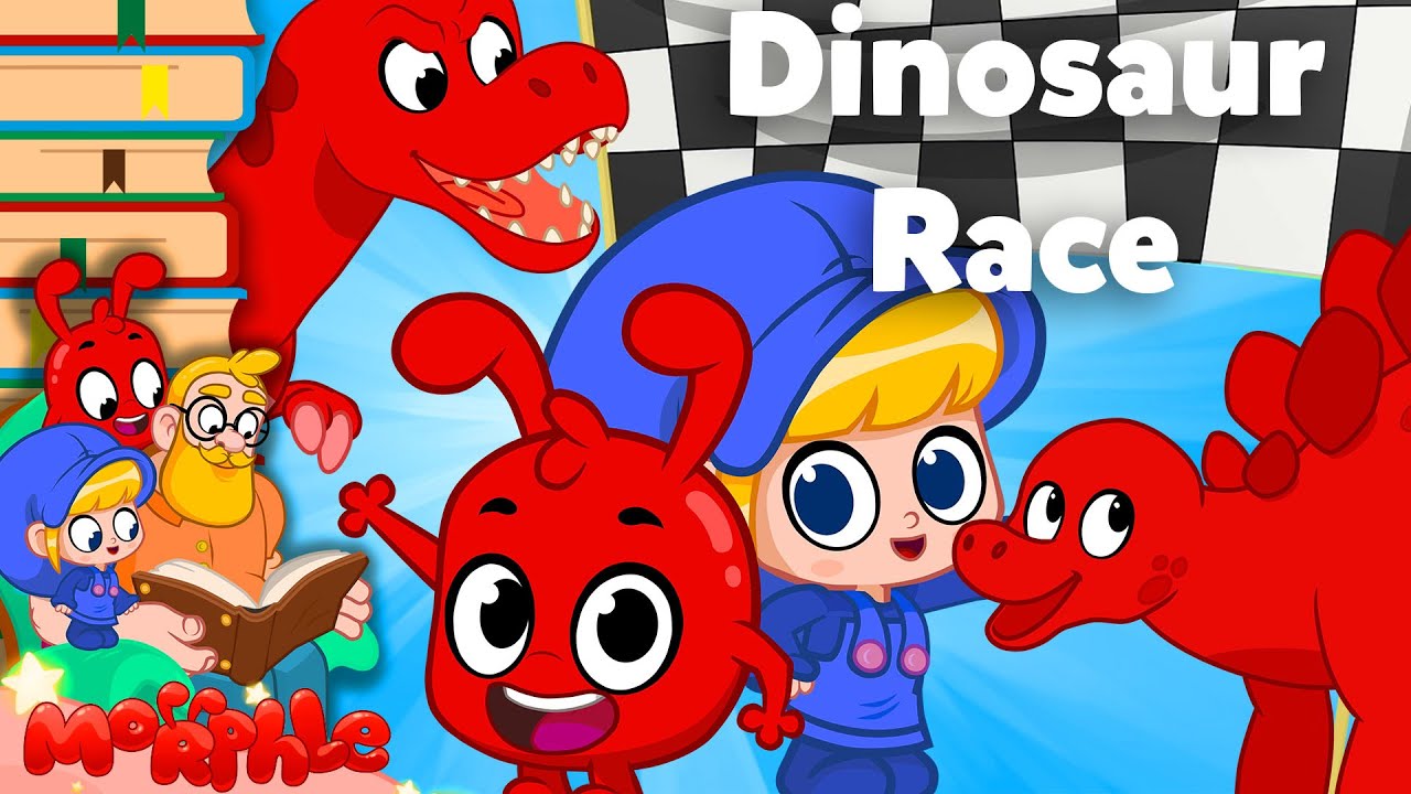 ⁣Dinosaur Race | Morphle | Books for Kids | Read Aloud Books For Children