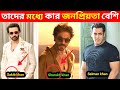 🔥 বাংলাদেশ vs বলিউড 😱 কে বেশি জনপ্রিয়? Shakib vs Salman vs SRK #vairalzone