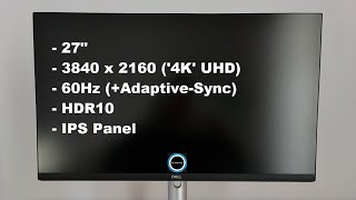 Dell S2722QC Review - Sturdy and Modern '4K' Display with USB-C