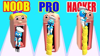 NOOB vs PRO vs HACKER Oggy In Spaghetti Chef 3D | Vitamin Gameplay