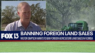 Why are foreign countries buying agricultural land in Florida?