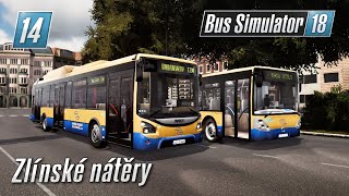 Bus Simulator 18 CZ #14 ► Nátěry na Urbanway & Citelis