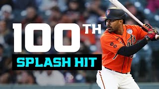 LaMonte Wade Jr. Hits 100th Splash Hit in San Francisco Giants History