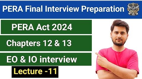 PERA Act 2024 Chapter 12 & 13 Explained | Conduct of Inquiry & Jurisdiction | PPSC Govt Jobs 2025